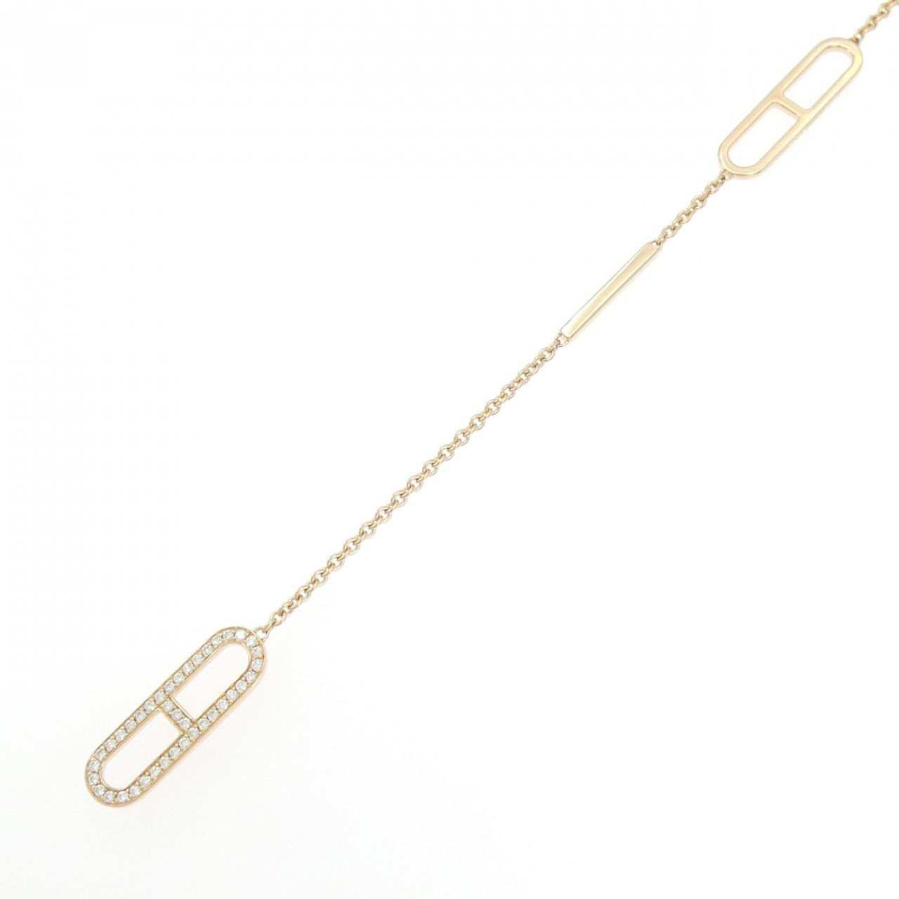 エルメス エバー シェーヌダンクル ブレスレット 0.37CT