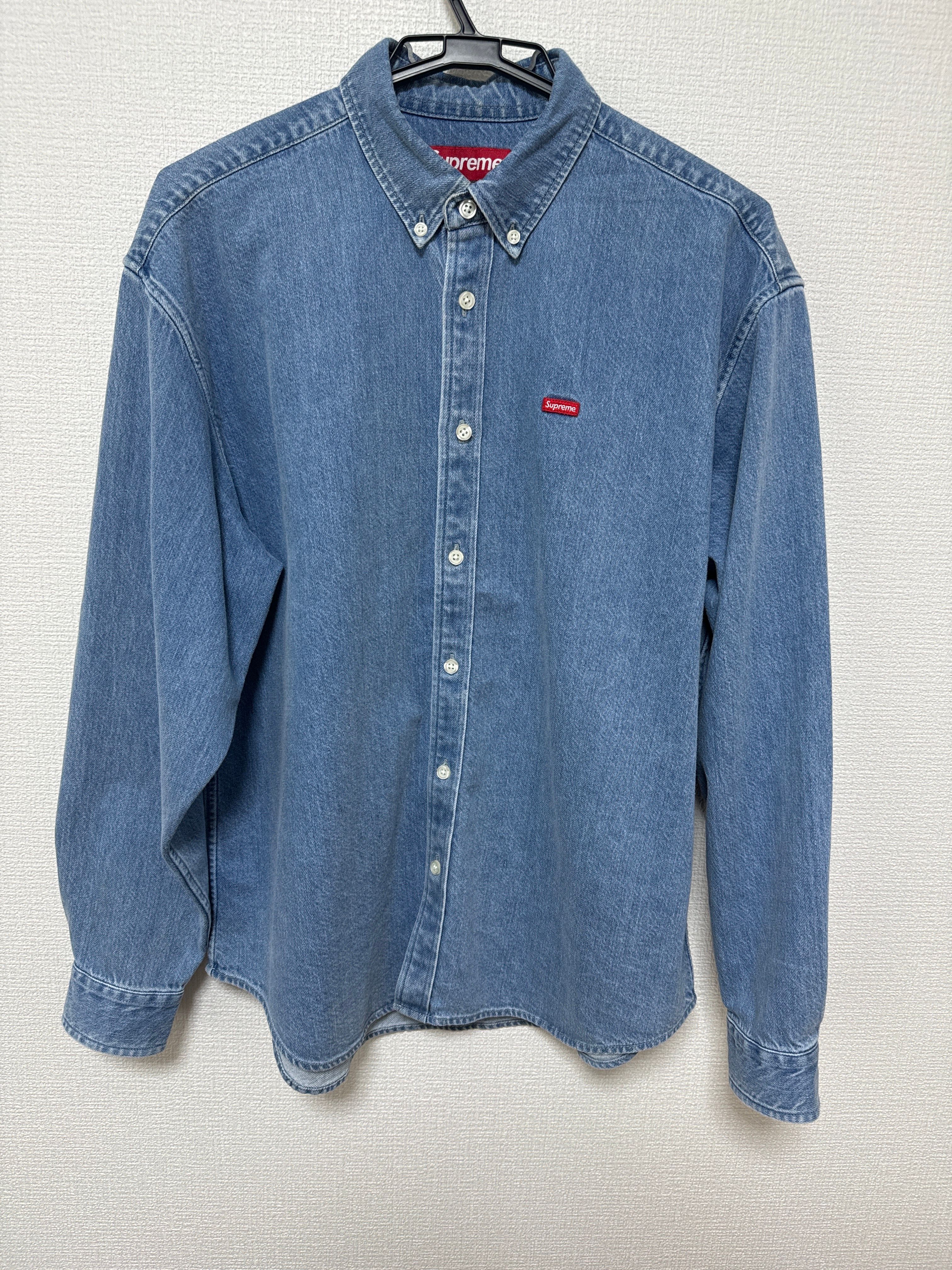 Supreme Small Box Shirt "Denim" (23FW)