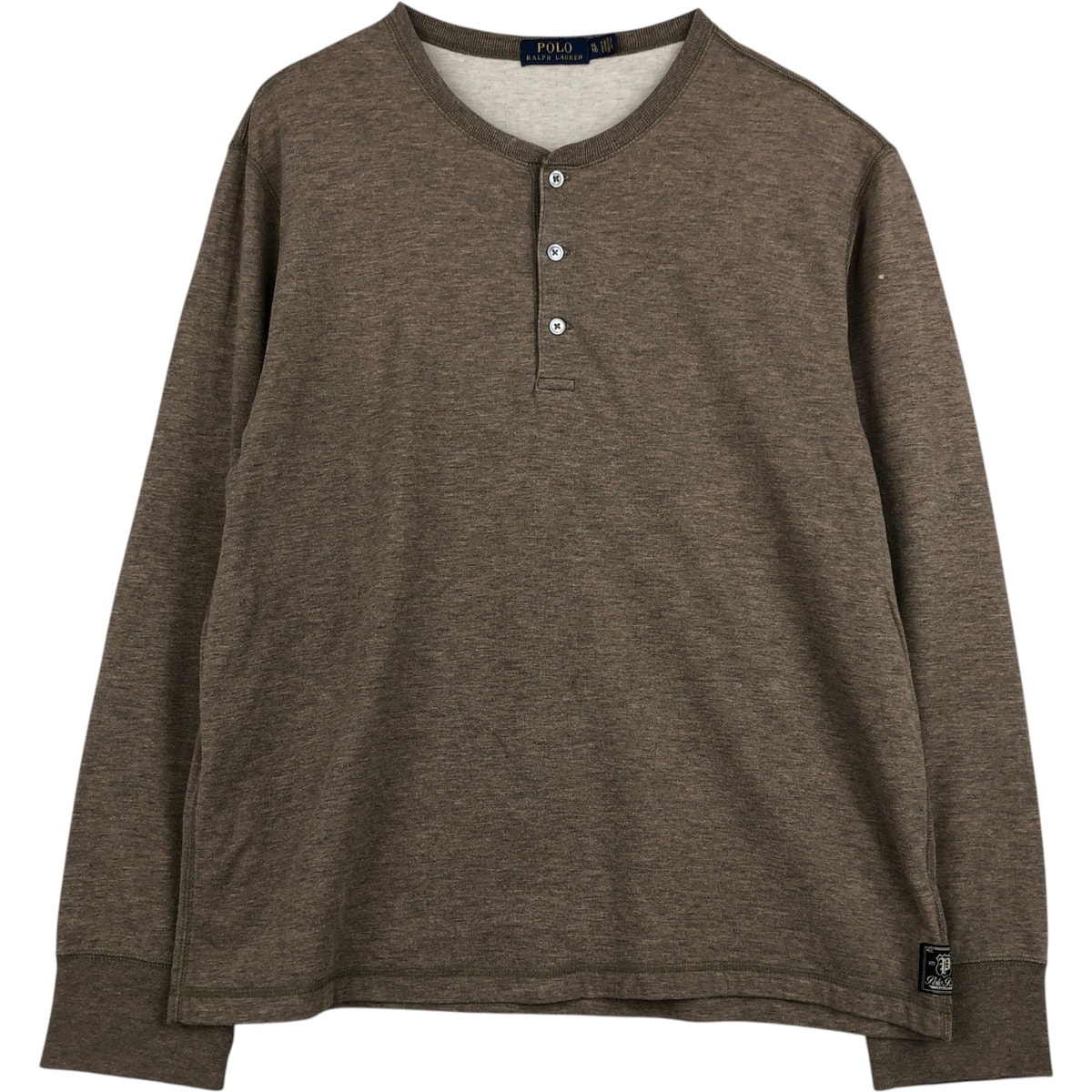 古着 ラルフローレン Ralph Lauren POLO RALPH LAUREN ヘンリーネック ロングTシャツ ロンT メンズXL相当/eaa630646