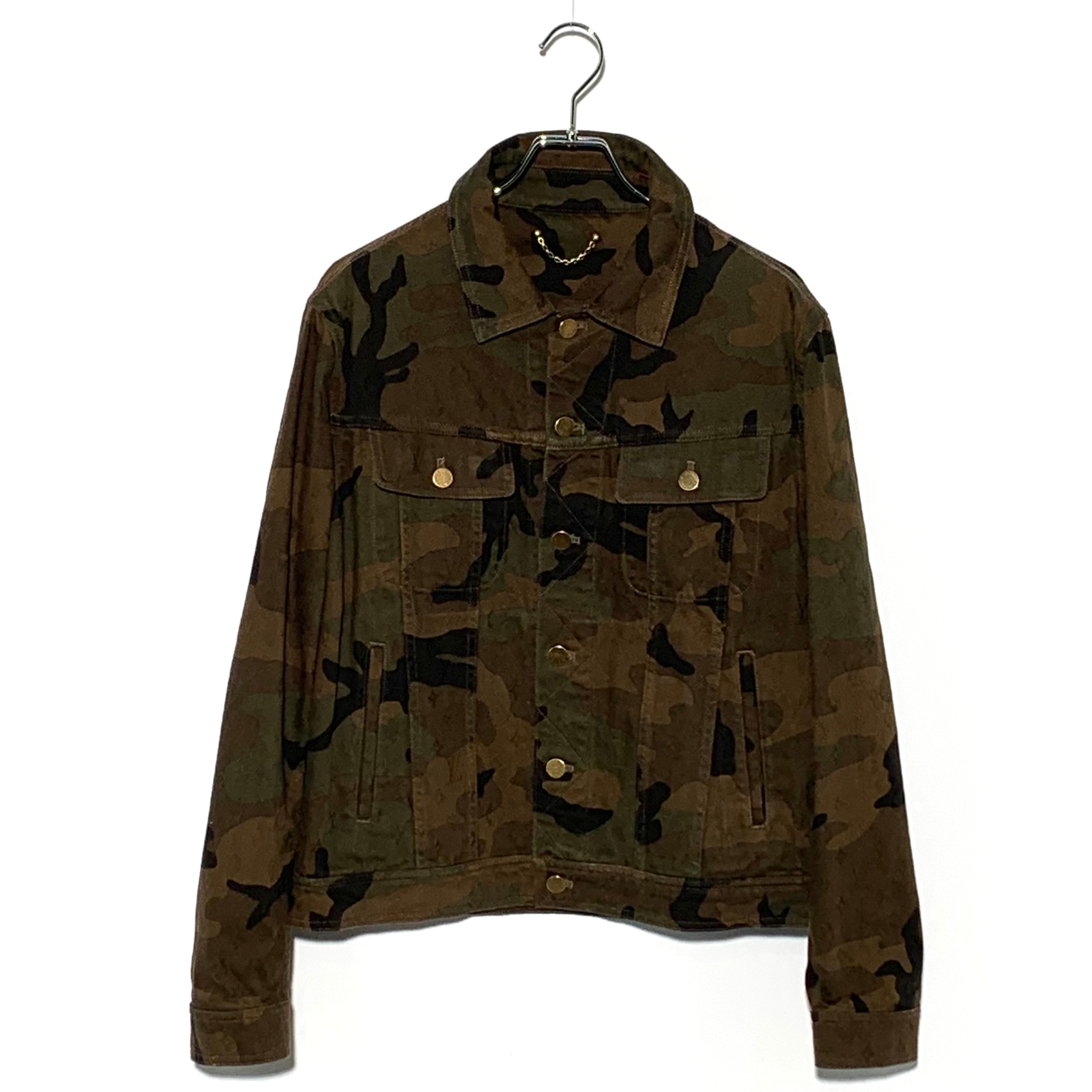 Supreme / Louis Vuitton Jacquard Denim Trucker Jacket "Camo"