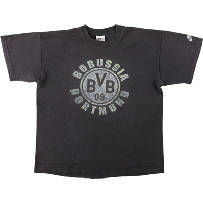 古着 90年代 ナイキ NIKE BUNDESLIGA ブンデスリーガ BORUSSIA DORTMUND ボルシア ドルトムント スポーツプリントTシャツ メンズL相当 ヴィンテージ/eaa664856