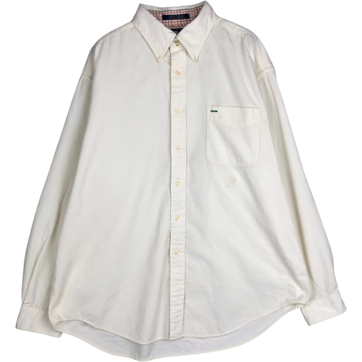 古着 トミーヒルフィガー TOMMY HILFIGER 長袖 ボタンダウン コーデュロイシャツ メンズXL相当/eaa618847