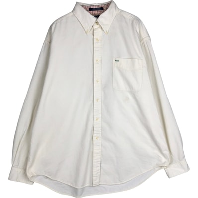 古着 トミーヒルフィガー TOMMY HILFIGER 長袖 ボタンダウン コーデュロイシャツ メンズXL相当/eaa618847
