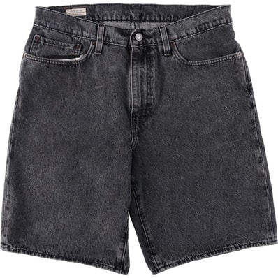 古着 リーバイス Levi's ブラックデニムショーツ ショートパンツ メンズw37相当/eaa637112