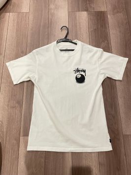 てなグッズや Stussy Nike L 8 Ball T-Shirt White ナイキ Tシャツ