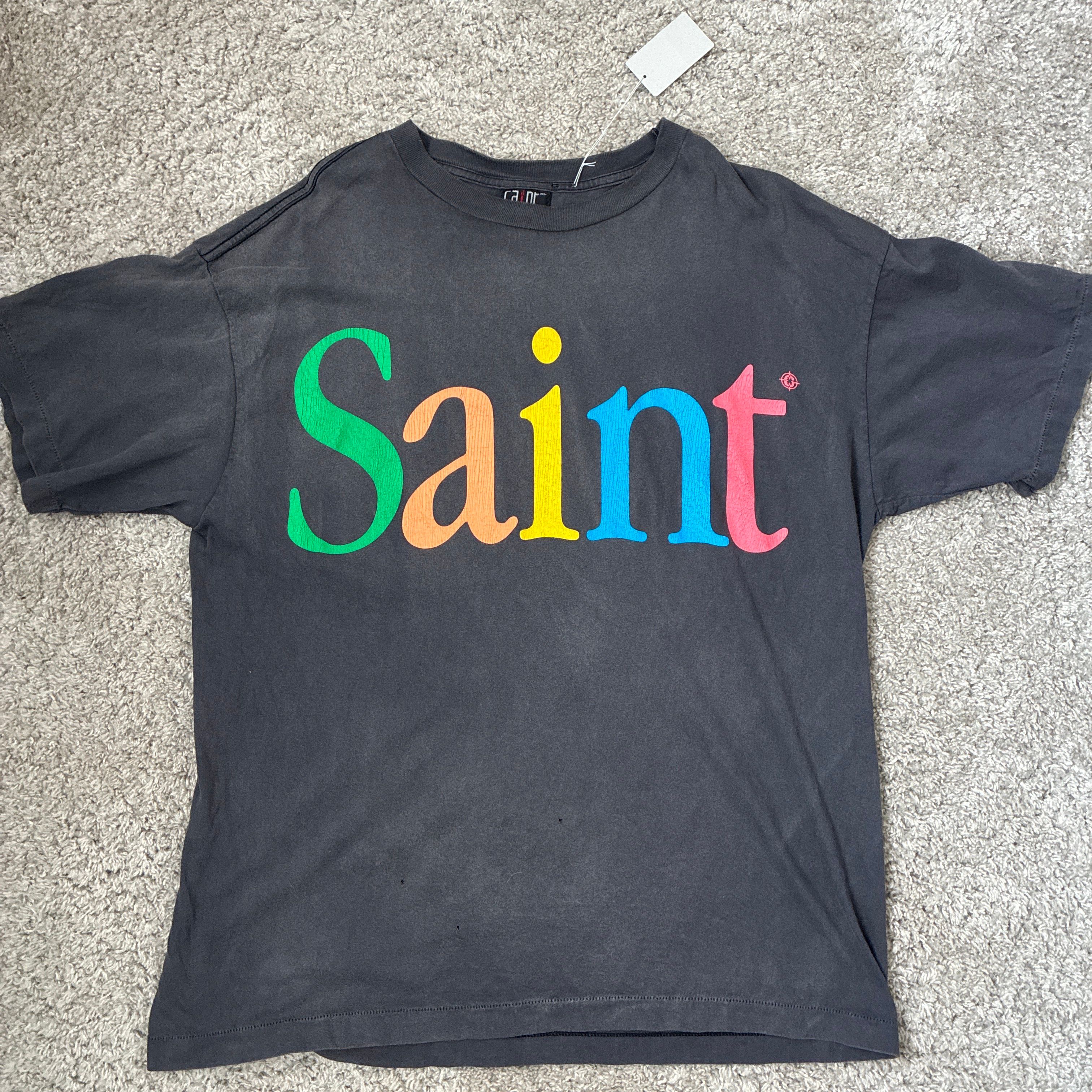 SAINT Mxxxxxx 24SS Coloful Saint SS Tee "Black"