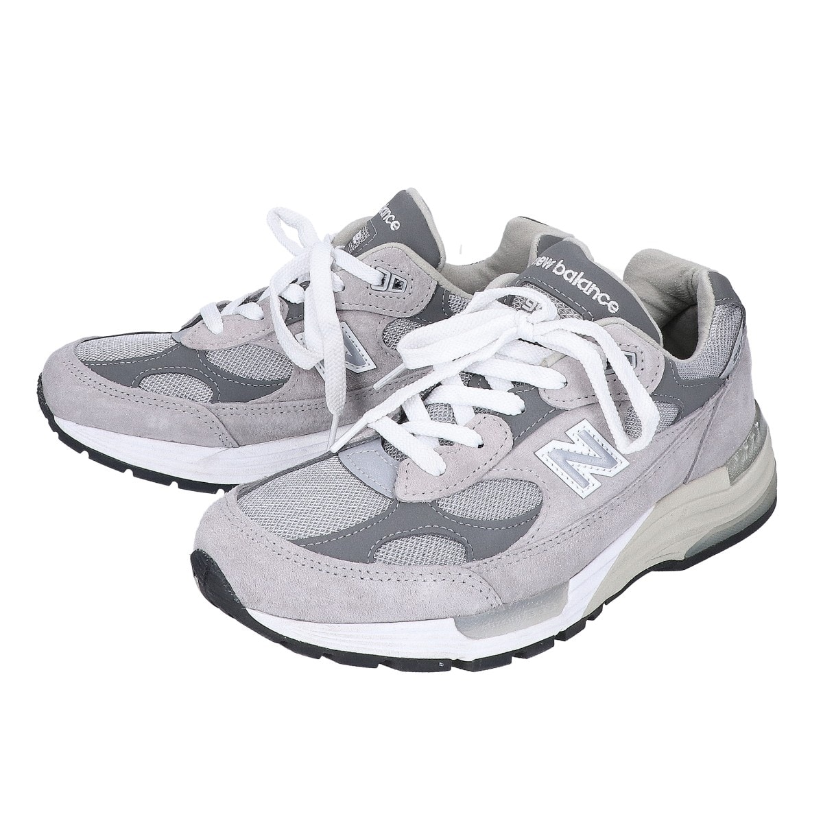 ニューバランス 【美品】U992GY Made in USA 992 ローカットスニーカー 25