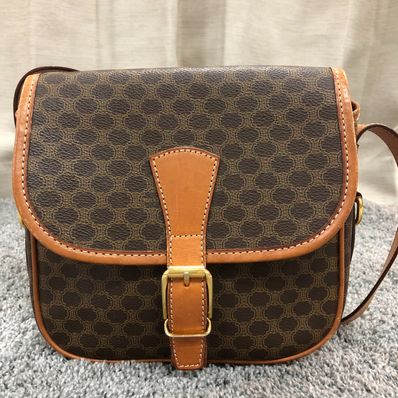 CELINE Macadam Shoulder Bag