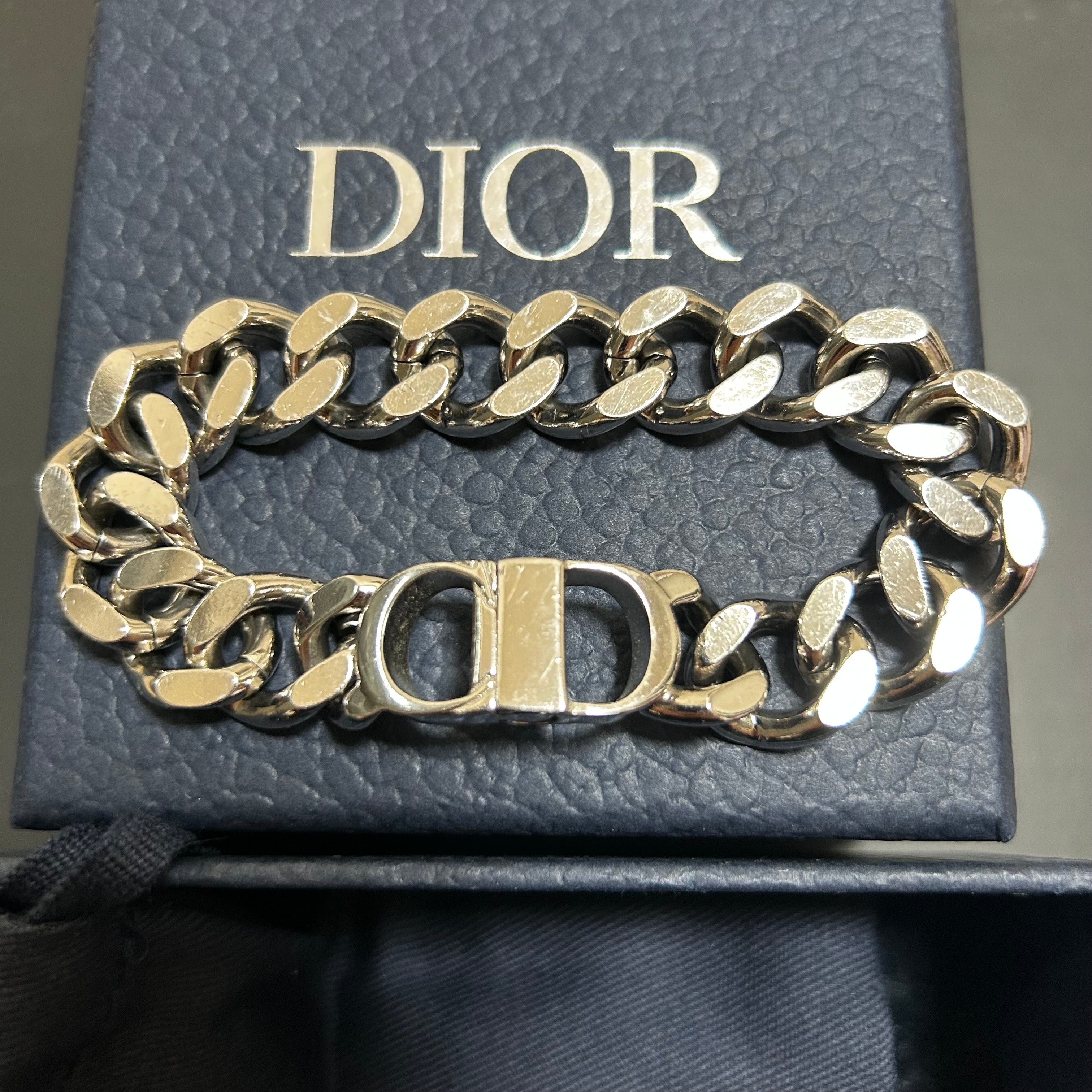 CD Icon チェーンリンク ブレスレット　M