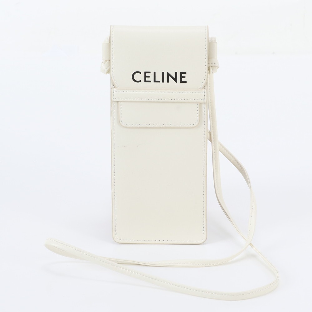 ■美品 セリーヌ ショルダーバッグ レザー