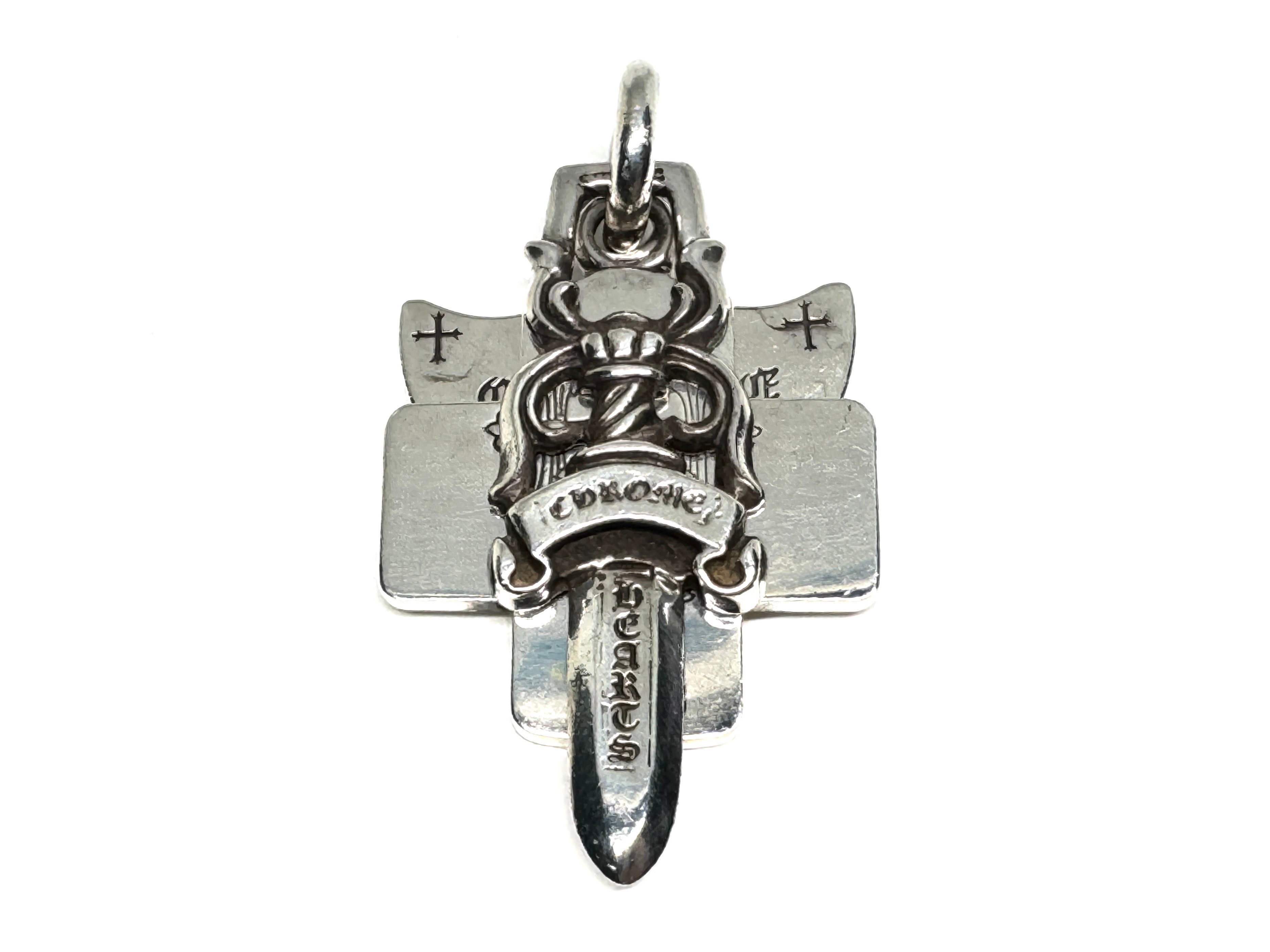 Chrome Hearts 3 Trinket Pendant "Silver"