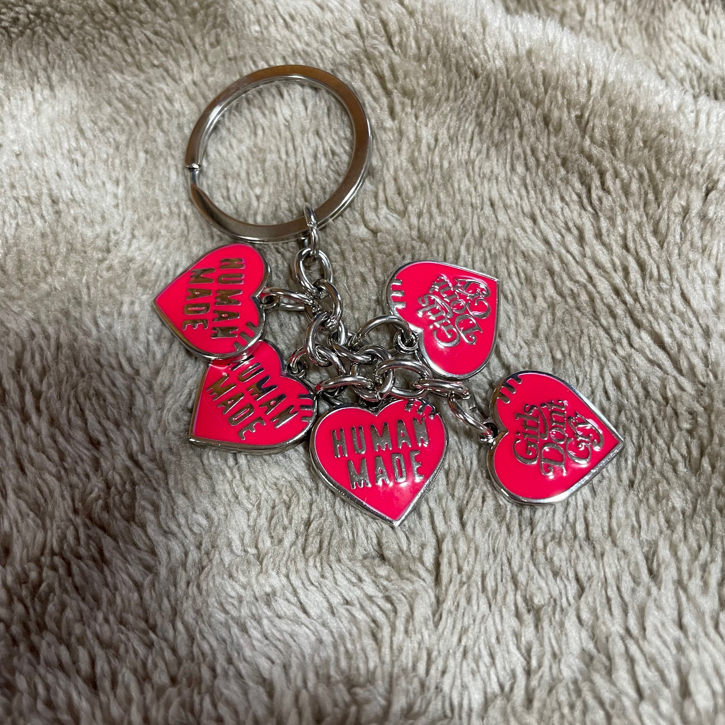 HUMAN MADE Girls Don ’t Cry keychain "Red" / VERDY