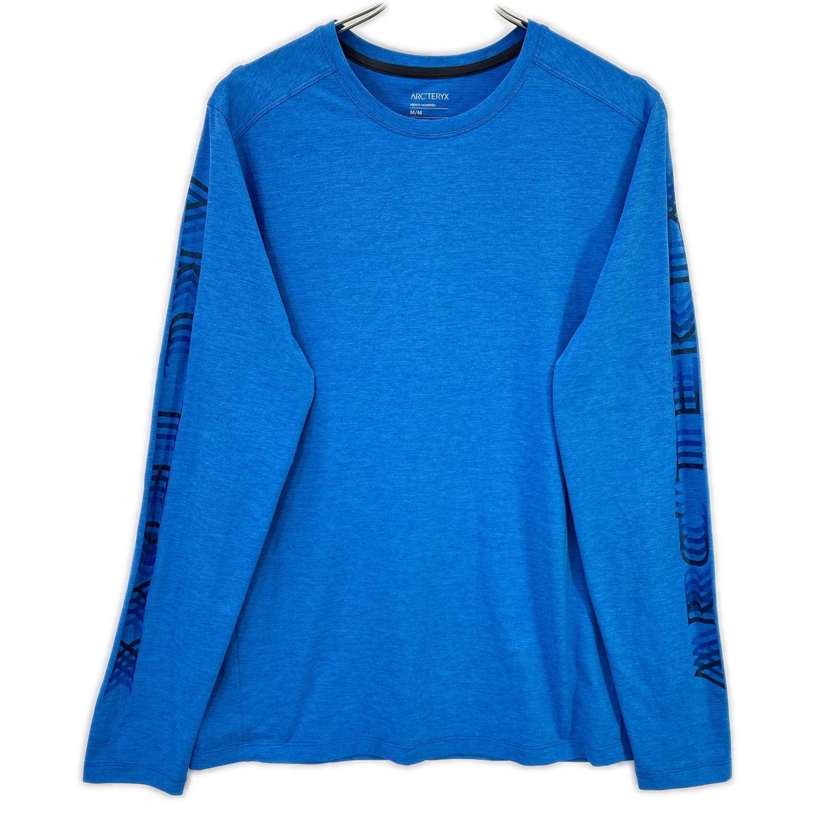 アークテリクス CORMAC LOGO CREW NECK SHIRT LS ロンT M