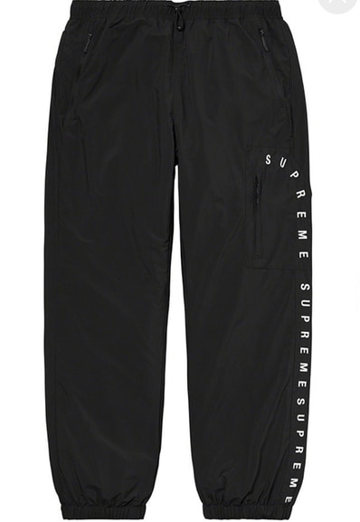 新品未使用 20ss Supreme Curve Logos Ripstop Pant S