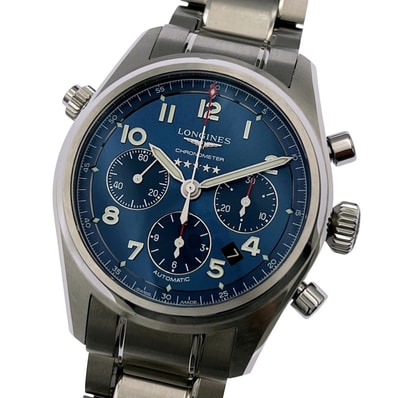 LONGINES ロンジン L3.820.4.93.6 スピリット クロノグラフ 自動巻き メンズ 腕時計 OG39