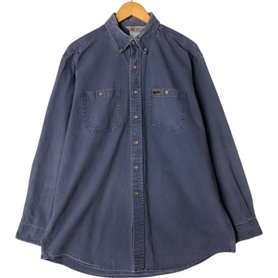 古着 カーハート Carhartt 長袖 ボタンダウン ワークシャツ メンズXL相当/eaa565848