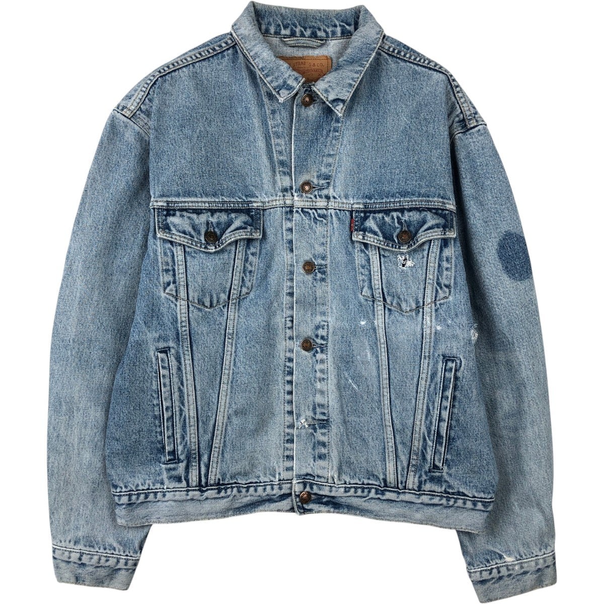 古着 90年代 リーバイス Levi's 70503-0215 ユーロモデル デニムジャケット Gジャン メンズXL相当 ヴィンテージ/eaa671020