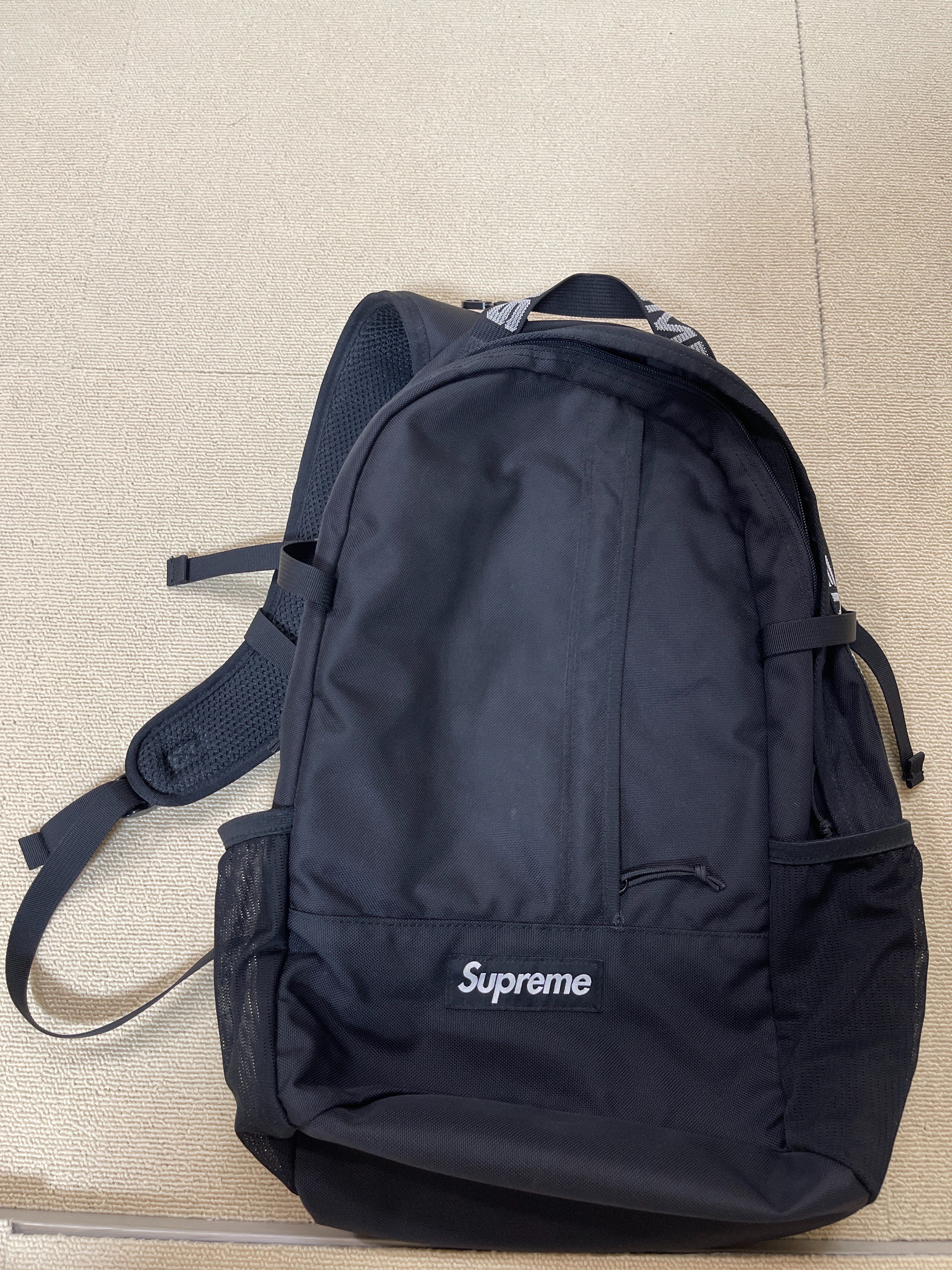 Supreme 18SS Backpack "Black"