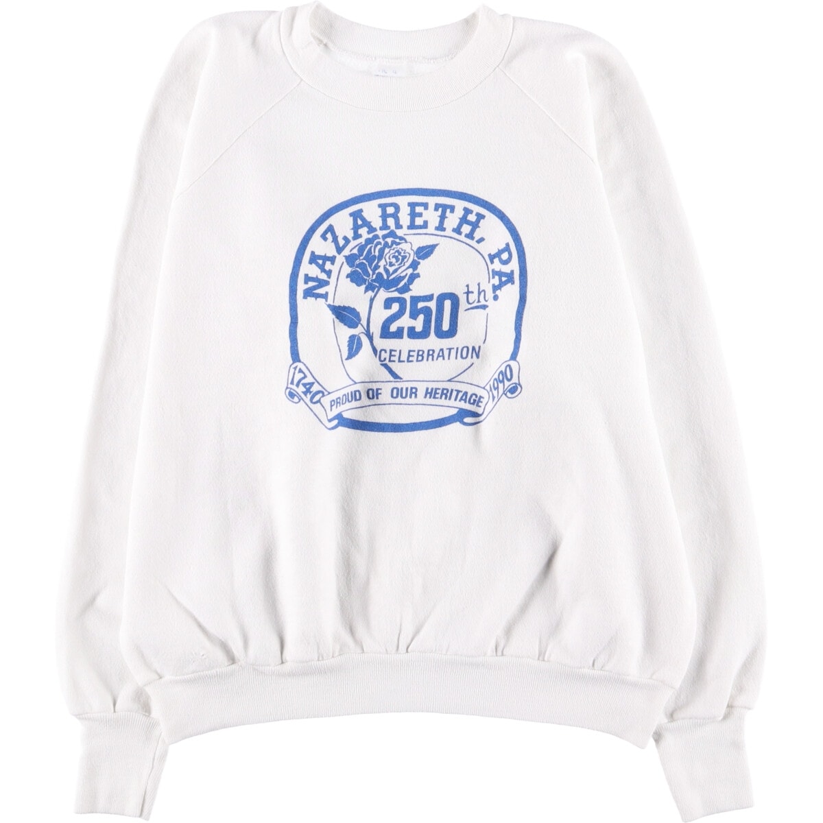 古着 70~80年代 ヘルスニット Healthknit プリントスウェットシャツ トレーナー メンズL相当 ヴィンテージ/eaa531586