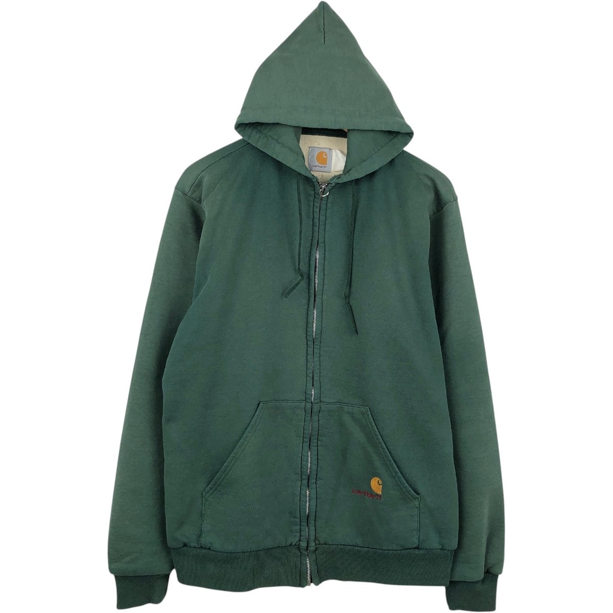 古着 カーハート Carhartt スウェットフルジップパーカー メンズXL相当/eaa674008