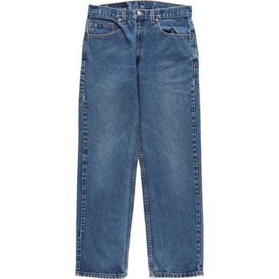 古着 00年代 リーバイス Levi's 505 REGULAR FIT STRAIGHT LEG テーパードデニムパンツ USA製 メンズw32相当/eaa663391