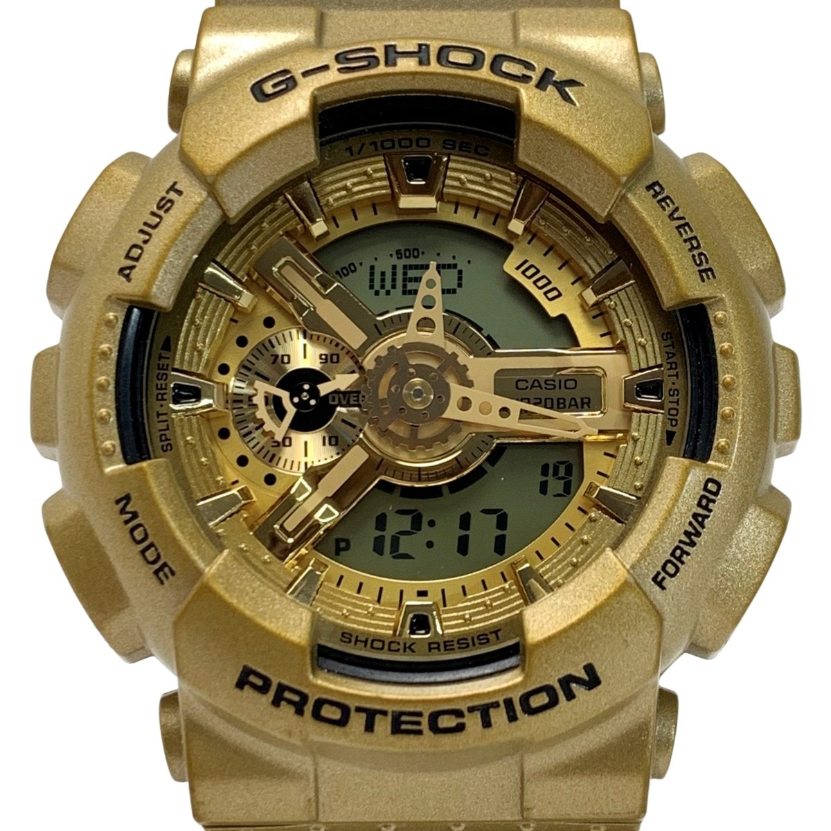☆☆CASIO カシオ G-SHOCK クォーツ ラバー GA-110GD-9AJF デジアナウォッチ メンズ 腕時計