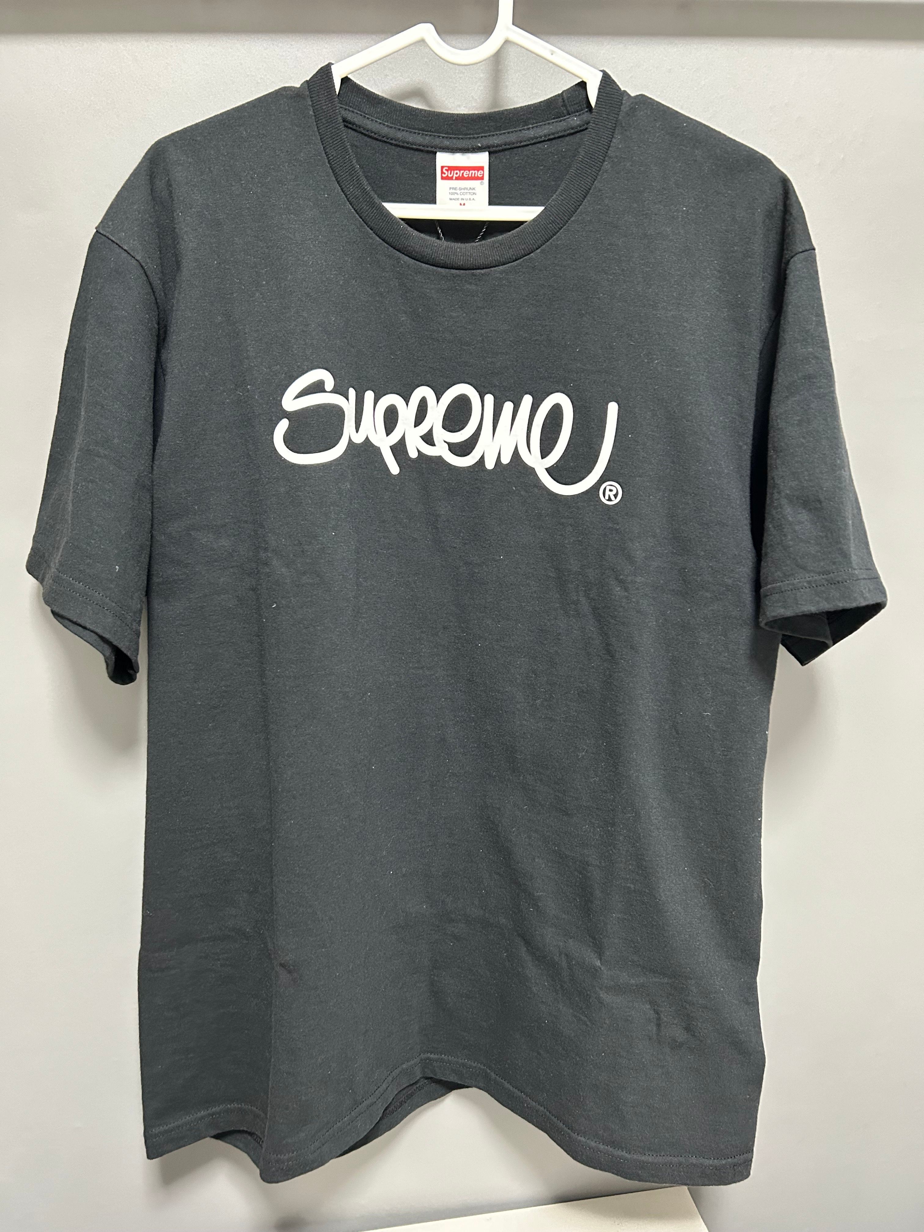 Supreme Handstyle Tee "Black"