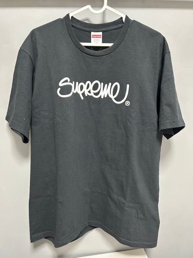 Supreme Handstyle Tee "Black"