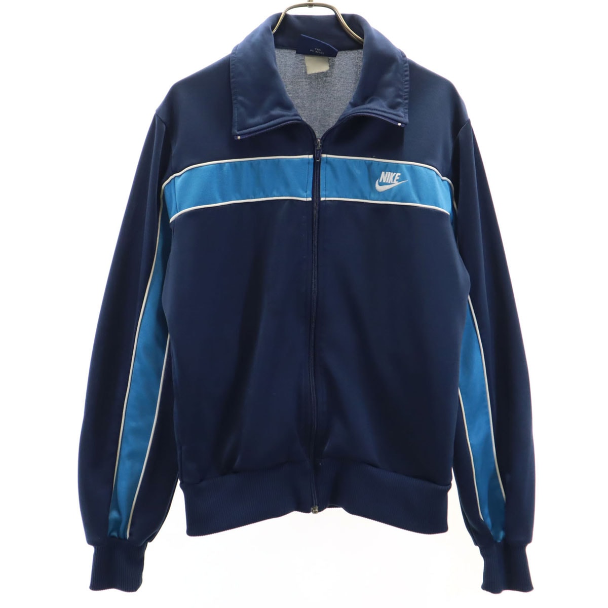 NIKE ナイキ 80s 紺タグ ヴィンテージ トラックジャケット S ネイビー ジャージ