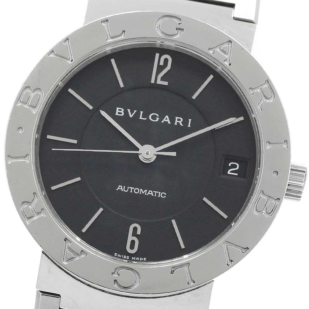 ★箱・保 ブルガリ ブルガリブルガリ デイト BB33SS メンズ 【中古】