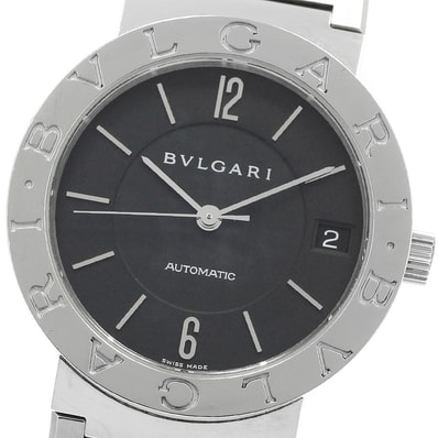 ★箱・保 ブルガリ ブルガリブルガリ デイト BB33SS メンズ 【中古】