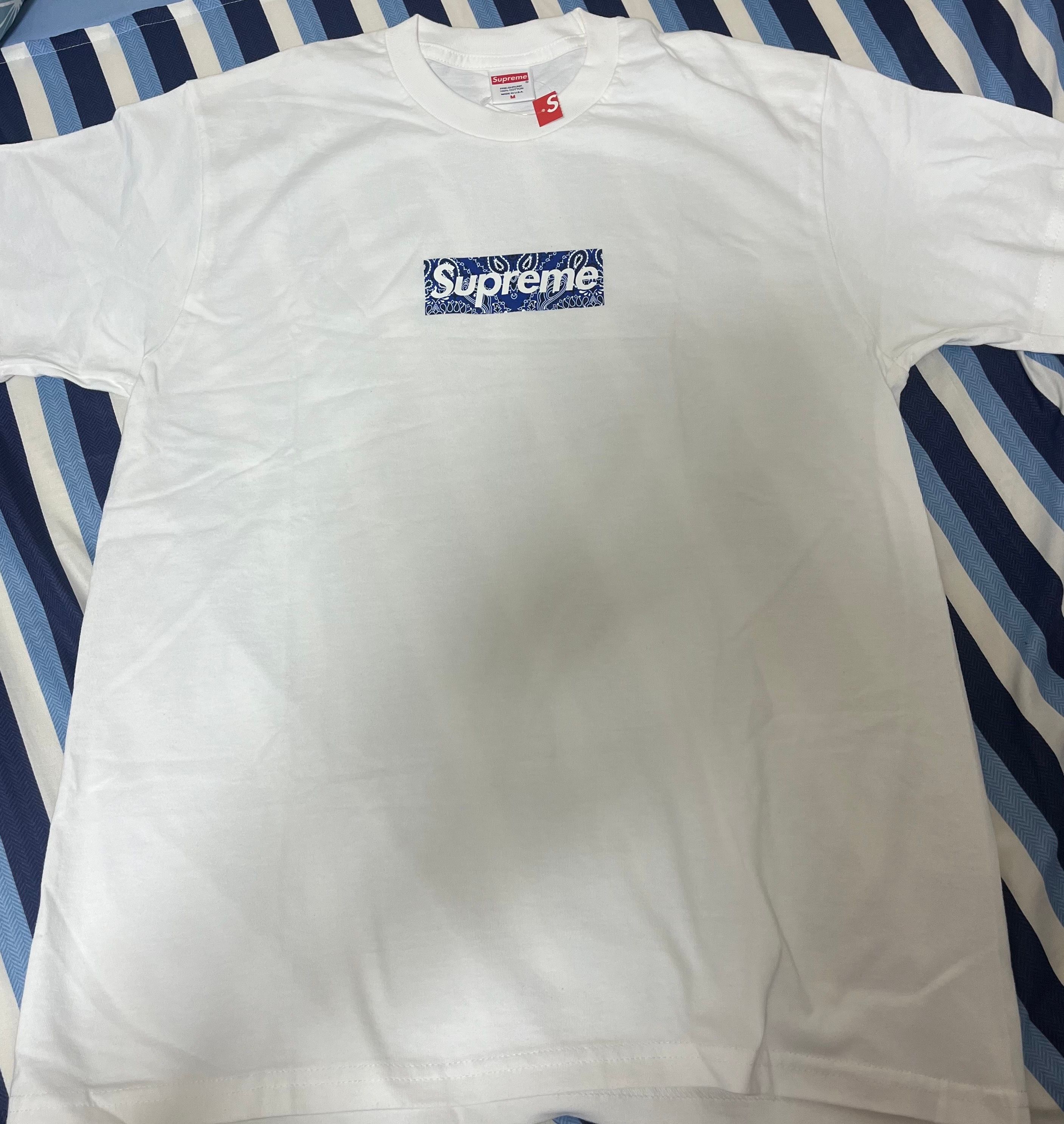 Supreme Bandana Box Logo Tee "White"