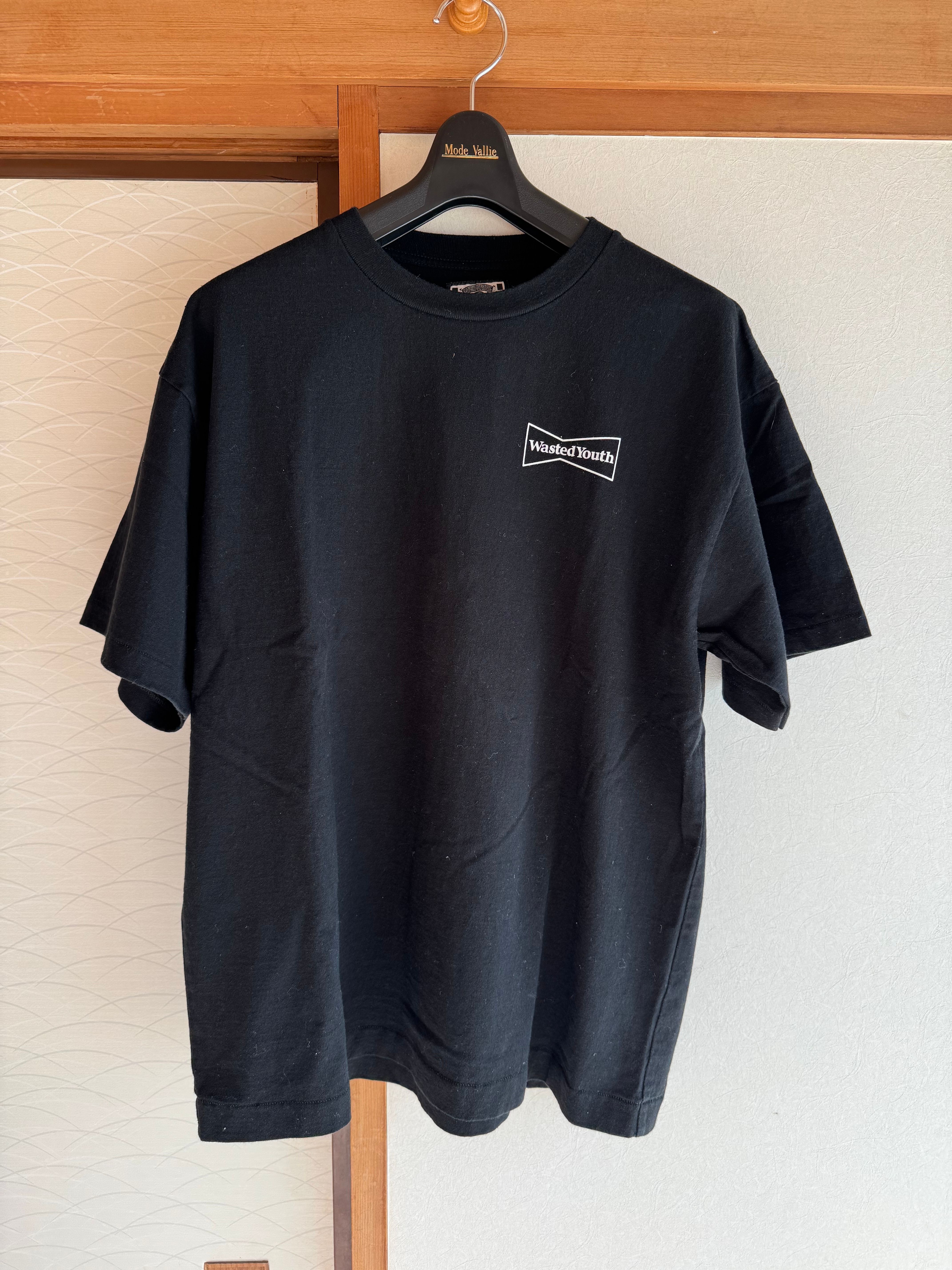 Wasted Youth T-Shirt#2 "Black" / VERDY