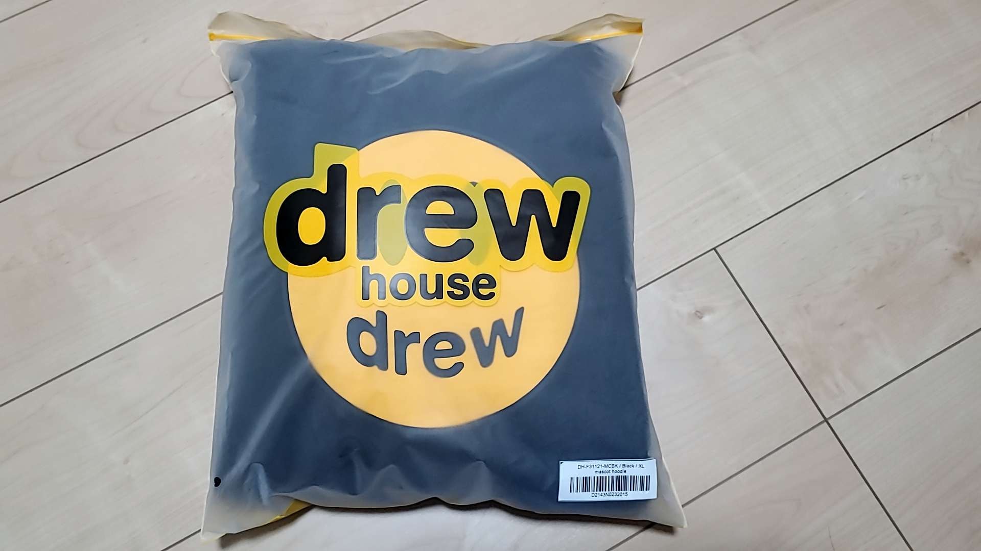 drew house mascot hoodie "Black"