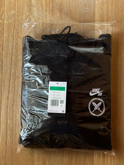 Nike SB x Yuto Horigome Skateboard Fleece Pullover Parka "Black"