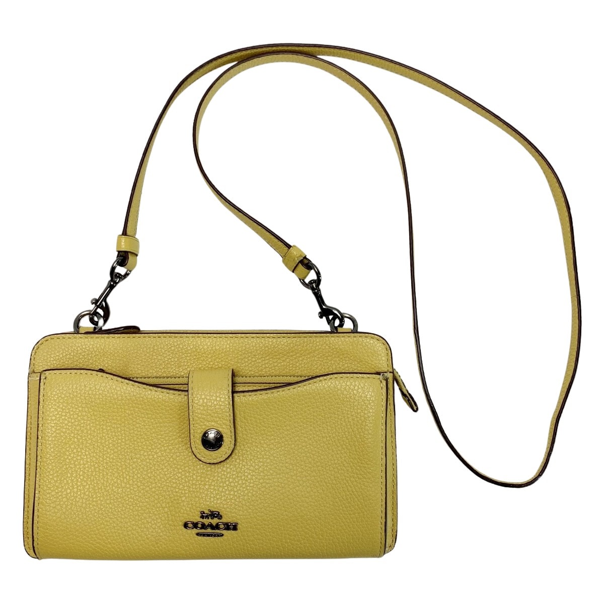 COACH コーチ ショルダーバッグ 53529 キャメル レディース