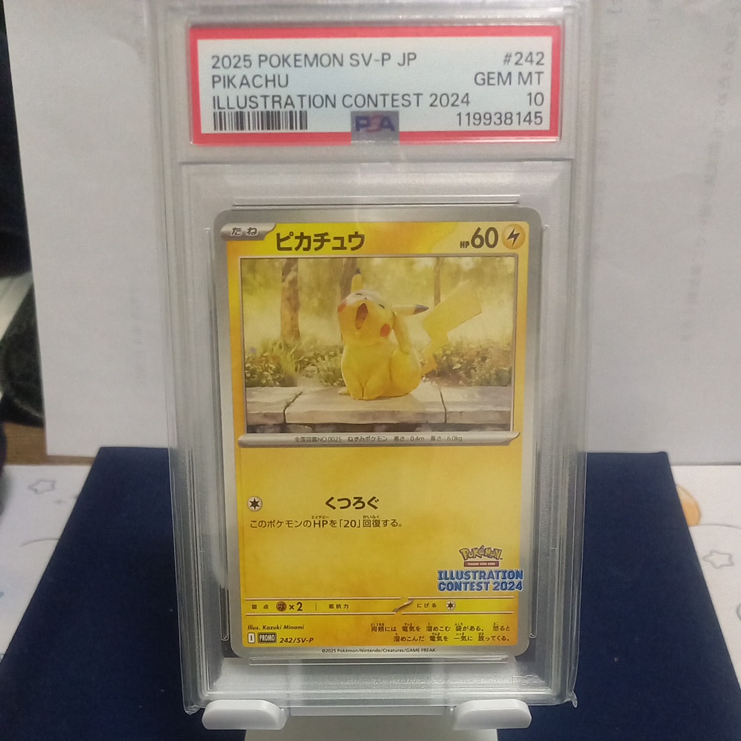 2024 ピカチュウ PSA 10 キャンペーンパック PSA10 ピカチュウ2024イラストレーションPROMO 【公式通販】