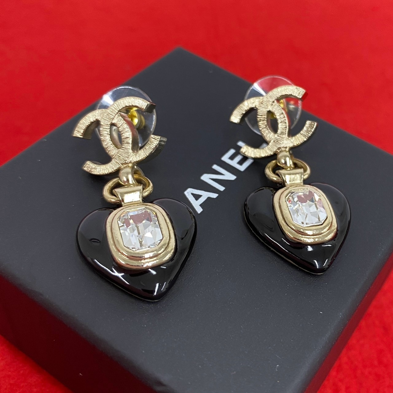 B (目立った傷や汚れなし)】CHANEL シャネル ココマーク ハート