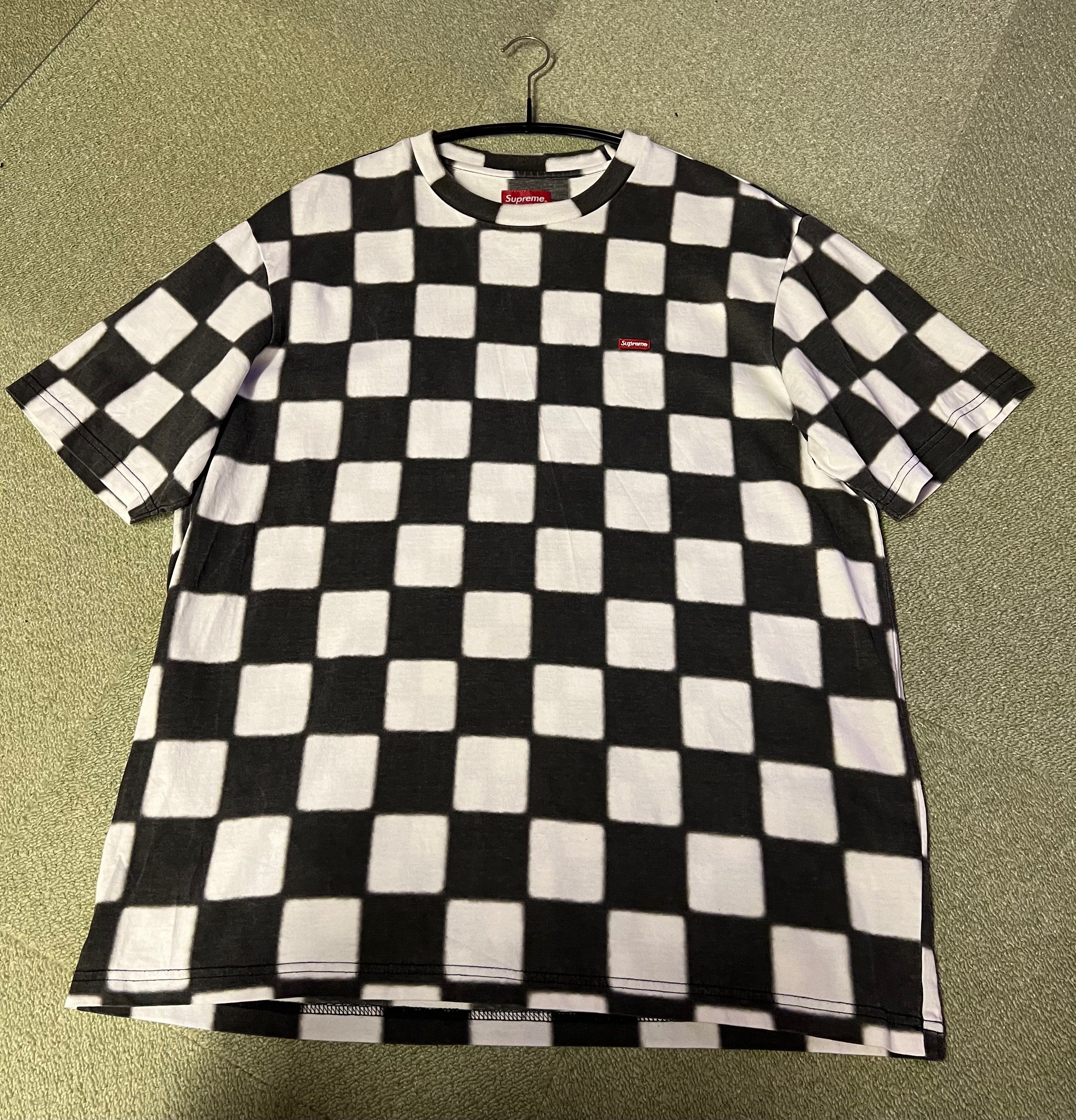 Supreme Small Box Tee "Checkerboard"(20SS)