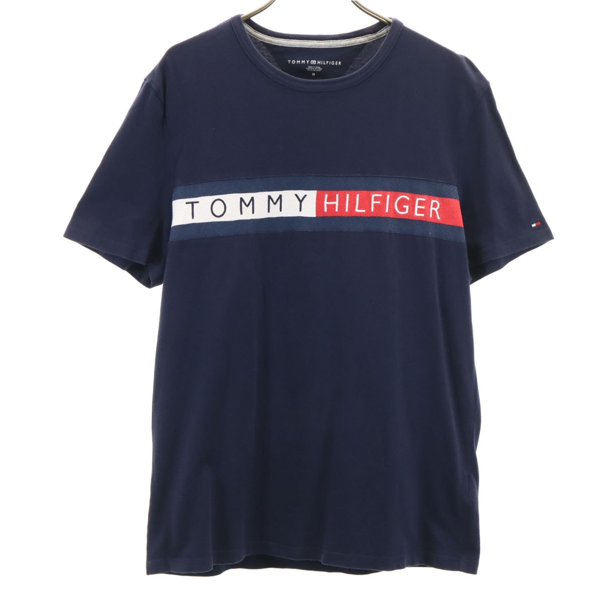 TOMMY HILFIGER トミーヒルフィガー 半袖 Tシャツ M ネイビー