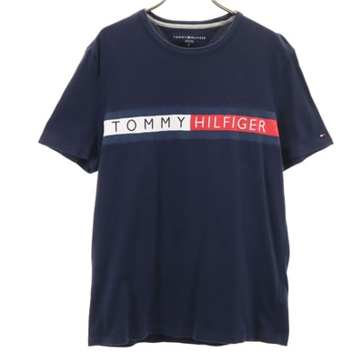 TOMMY HILFIGER トミーヒルフィガー 半袖 Tシャツ M ネイビー
