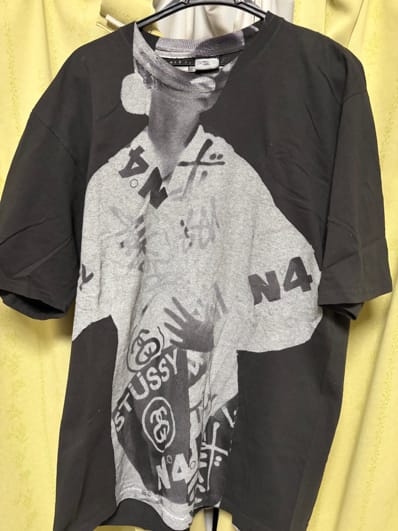 Stussy Paris Tee "Faded Black"