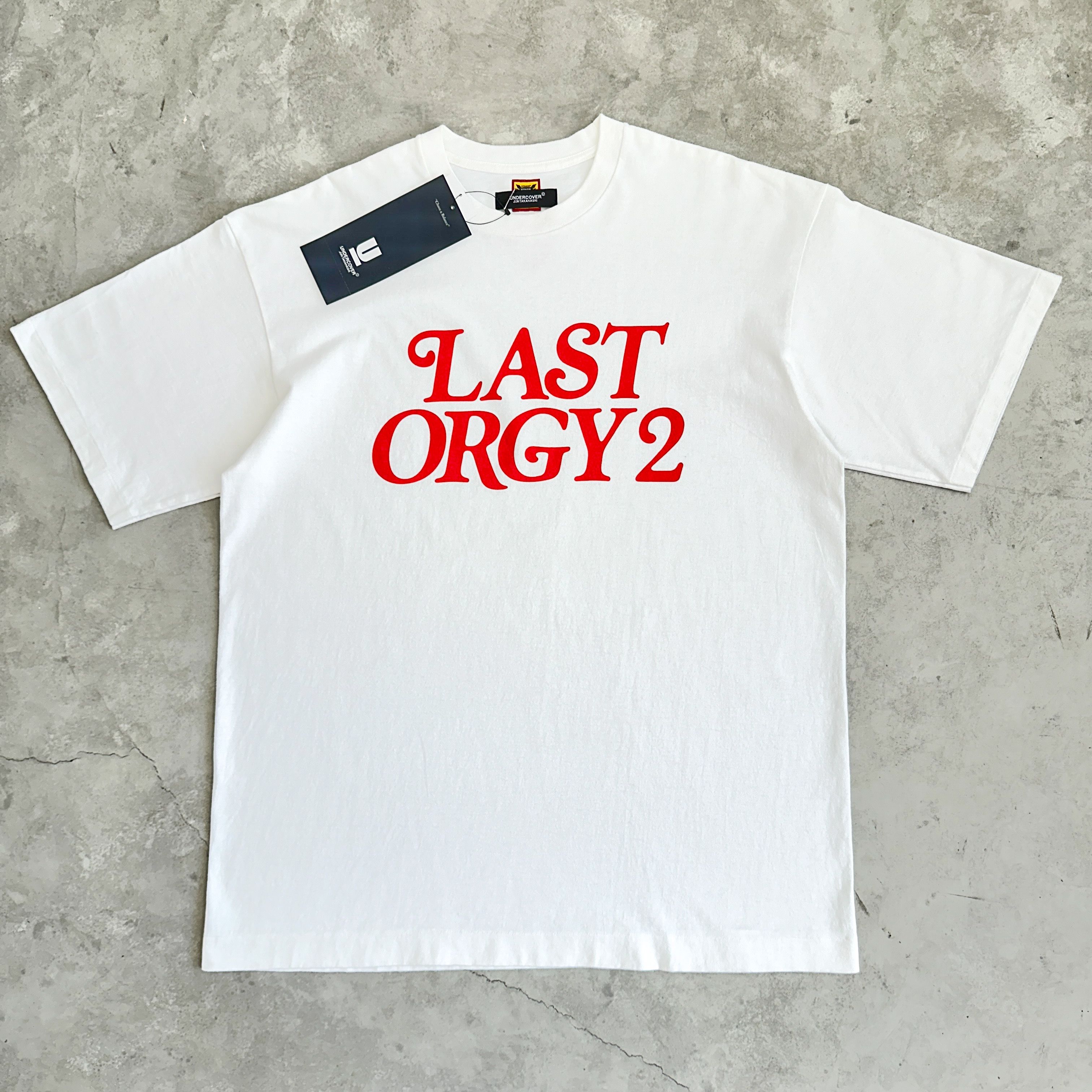 HUMAN MADE x UNDER COVER LAST ORGY 2 GDC T-SHIRT "White"