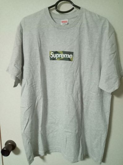 Supreme Box Logo Tee "Ash Grey" (23FW)