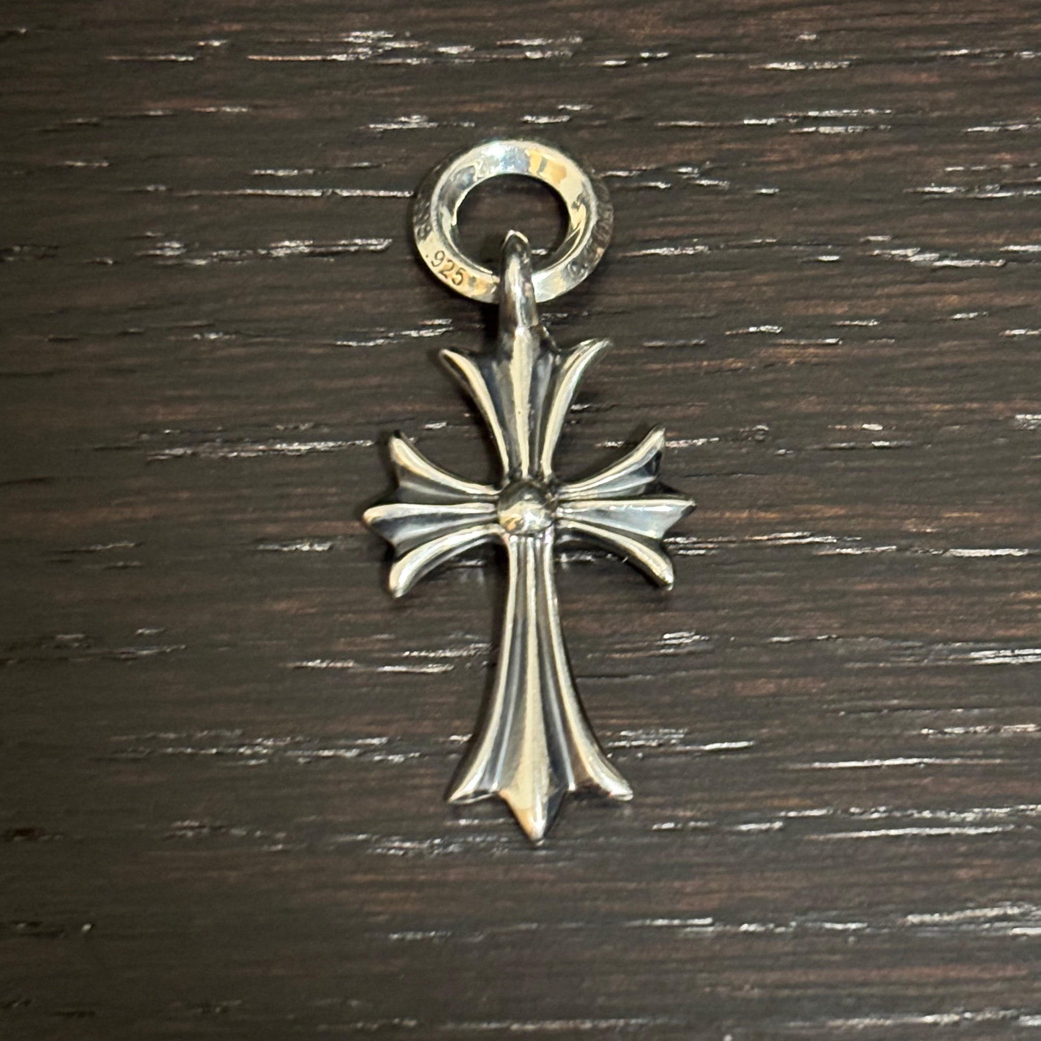 Chrome Hearts Tiny CH Cross Charm "Silver"
