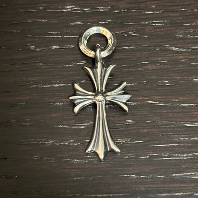 Chrome Hearts Tiny CH Cross Charm "Silver"