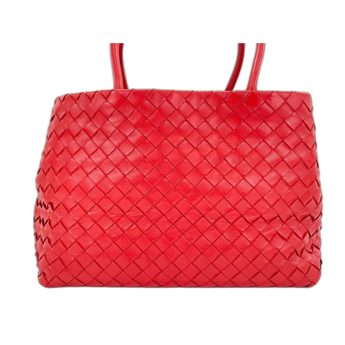 ボッテガヴェネタ BOTTEGAVENETA レザー ハンドバッグ【中古】