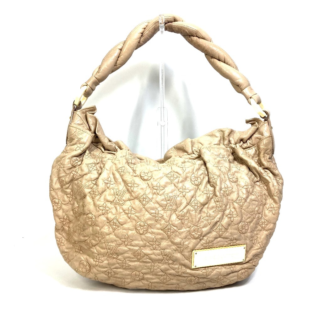 ルイヴィトン LOUIS VUITTON ニンブスGM M95423 モノグラムオランプ カバン 肩掛け ショルダーバッグ レザー エクリュ ベージュ