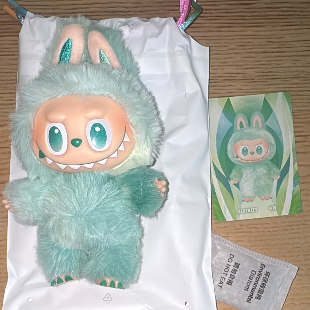 POP MART THE MONSTERS (LABUBU) Big into Energy Series Plush Pendant SERENITY