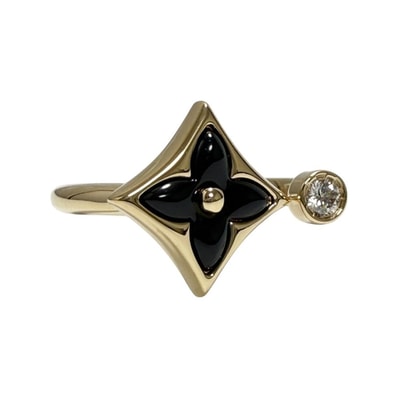 ルイヴィトン リング スター ブロッサム ミニ 6号 46 K18 ゴールド